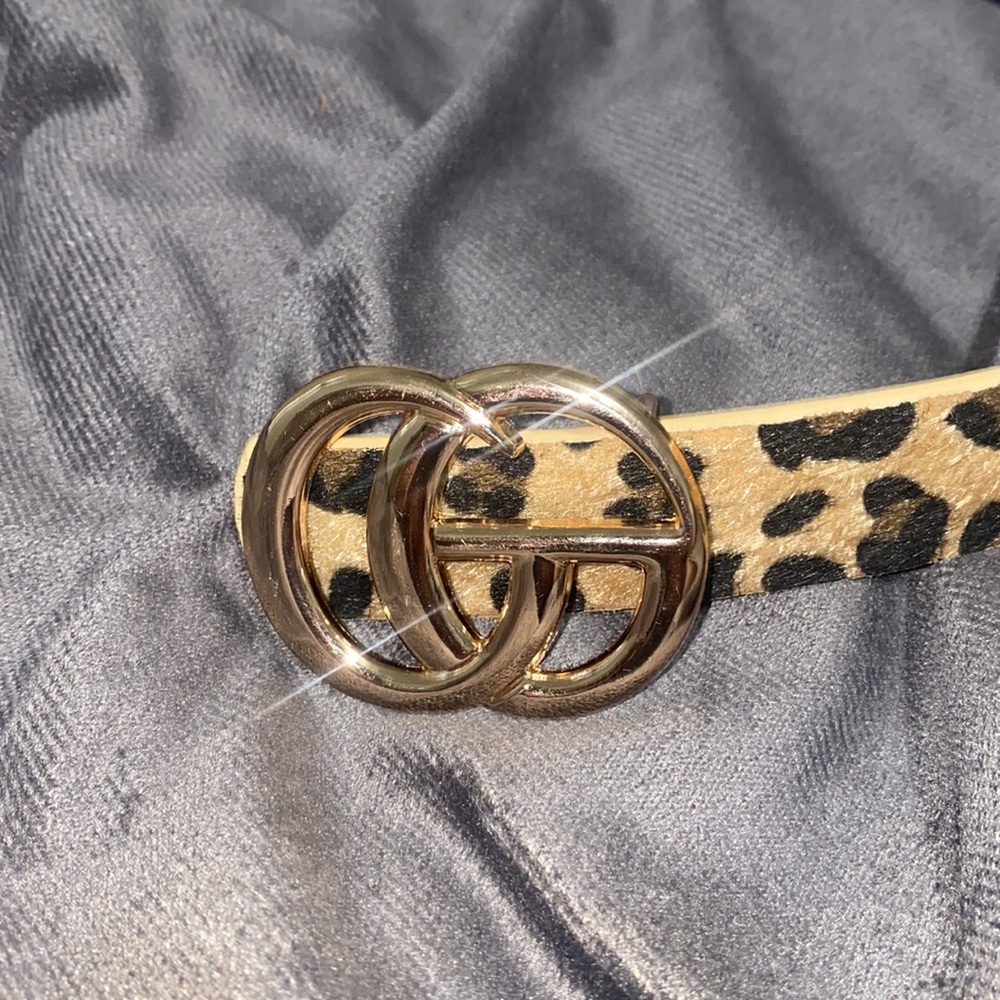 🛍️Adorable Cheetah print belt! - Picture 2 of 4